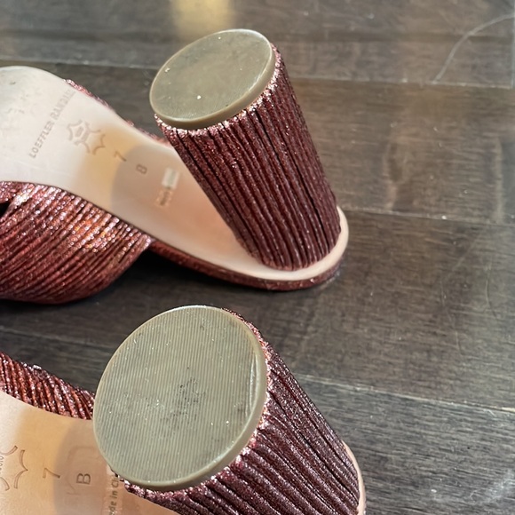 Loeffler Randall Penny Rose Pleated Bow Heel, Size 7 - Picture 12 of 16